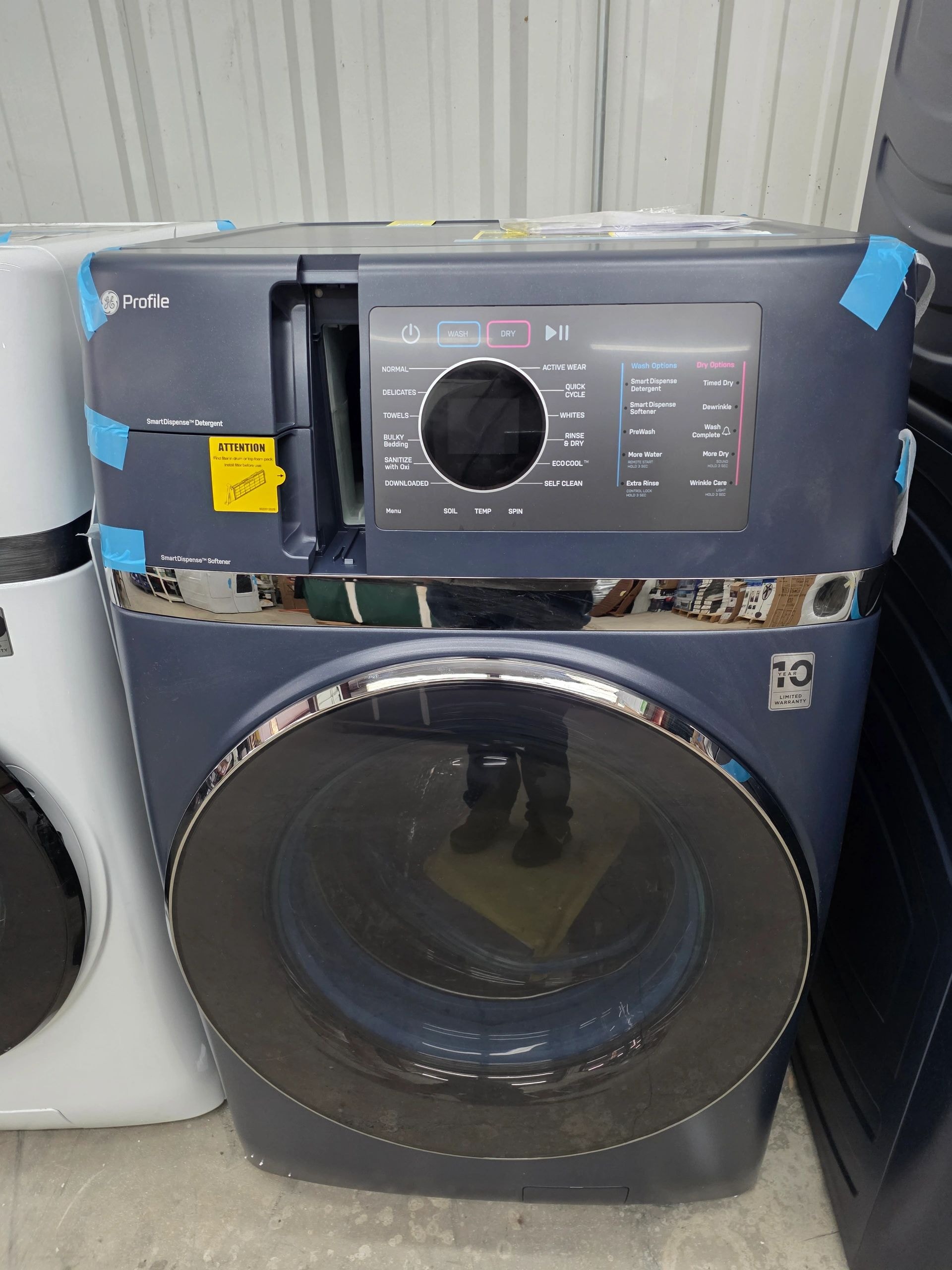 GE Profile washer dryer combo